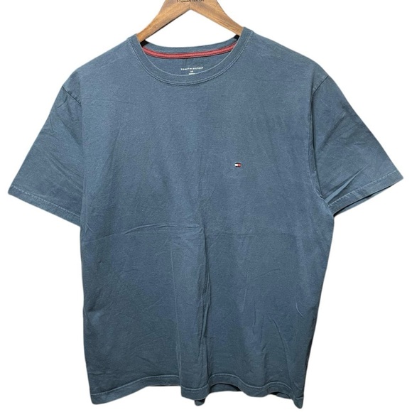 Tommy Hilfiger Other - plain blank blue Tommy Hilfiger short sleeve crewneck casual small logo T-shirt